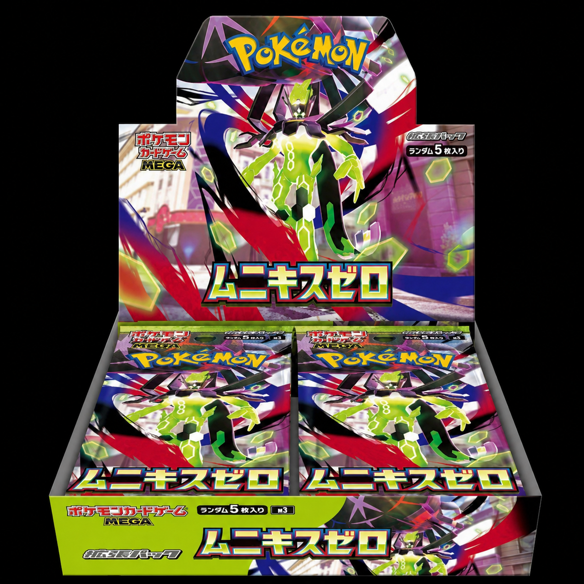 Display Pokémon Mega Munikis Zero – M3 (Japonais)
